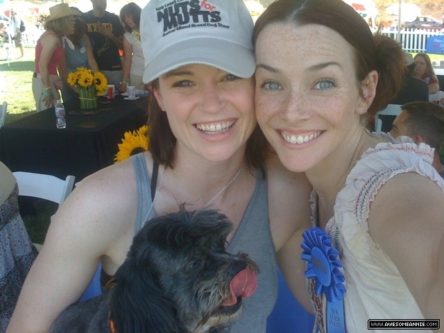 Annie Wersching and Sprague Grayden at 8th Annual Nuts for Mutts Dog Show