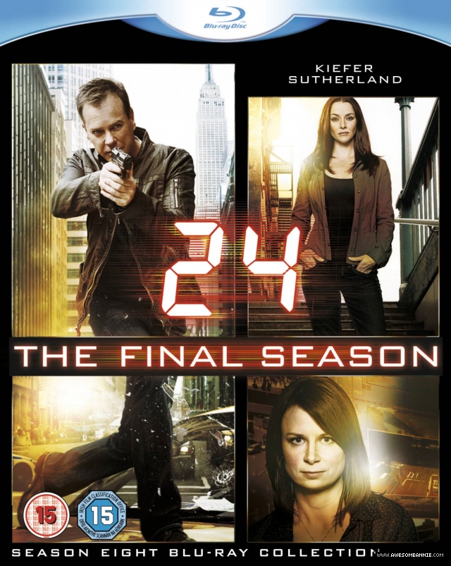 24 Season 8 Blu-Ray UK Cover