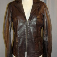 Renee Walker leather Gap jacket 24 Season 7